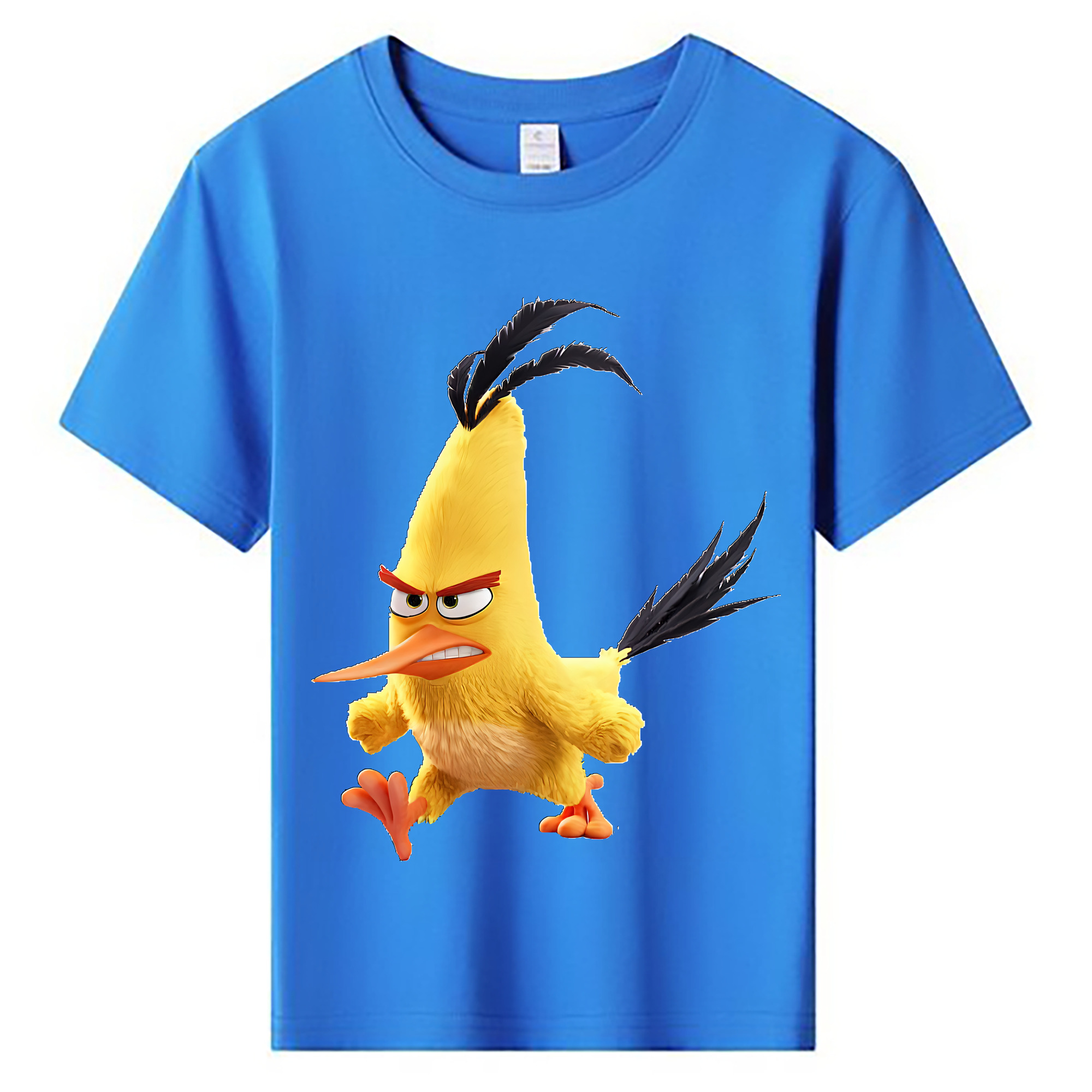 （画像用） Angry Birds アングリーバード 綿100％キッズTシャツ（フロントプリント）